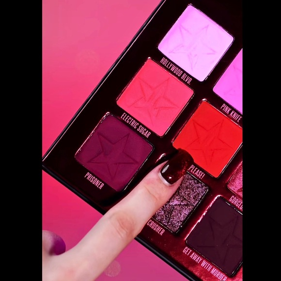 Jeffree Star | Lollipop Killer Artistry Palette | NiB 9 pinks & reds - Picture 10 of 16